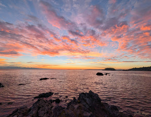 2026 Calendar - Vancouver Island Sunrised